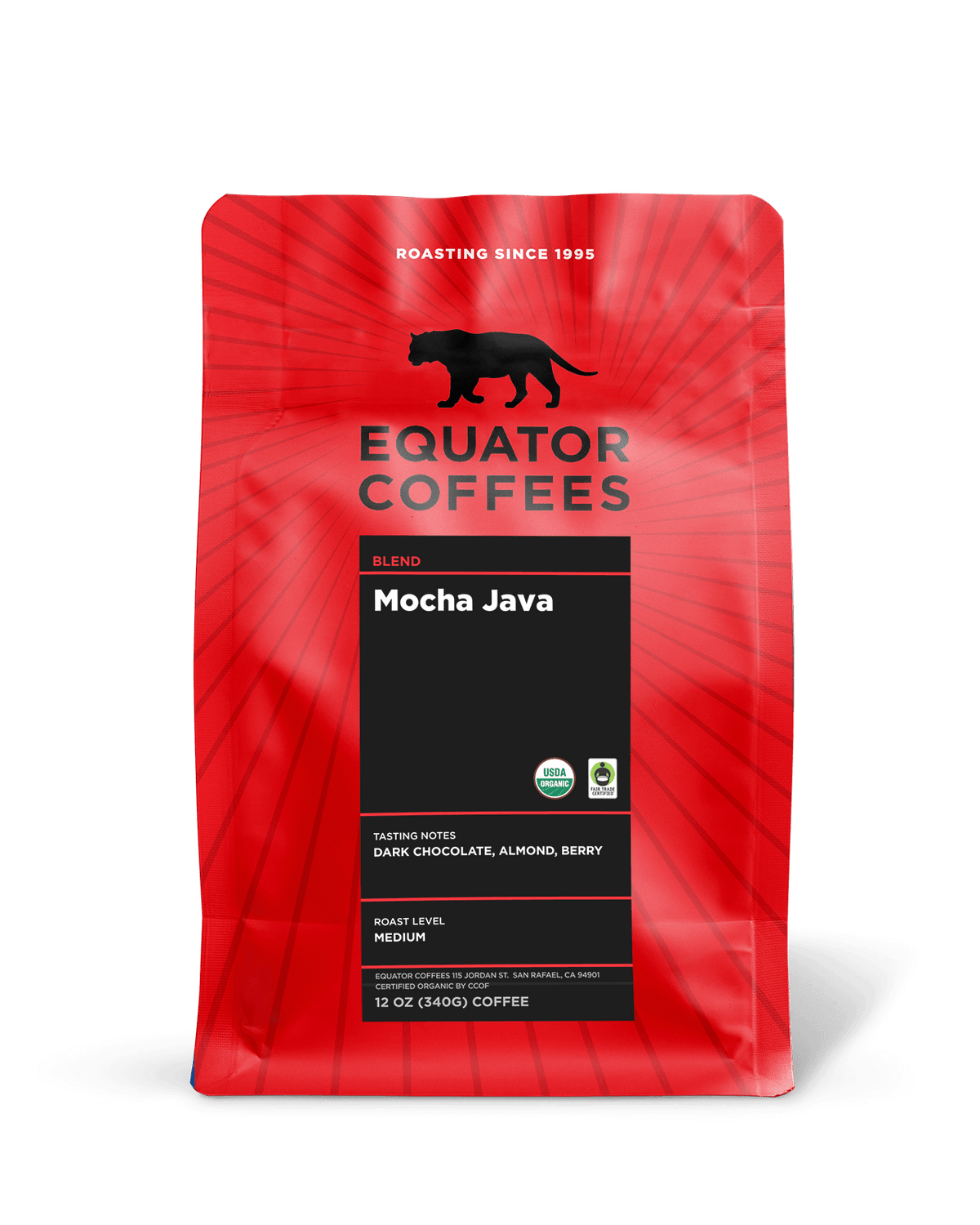 Mocha Java Blend Fair Trade Organic