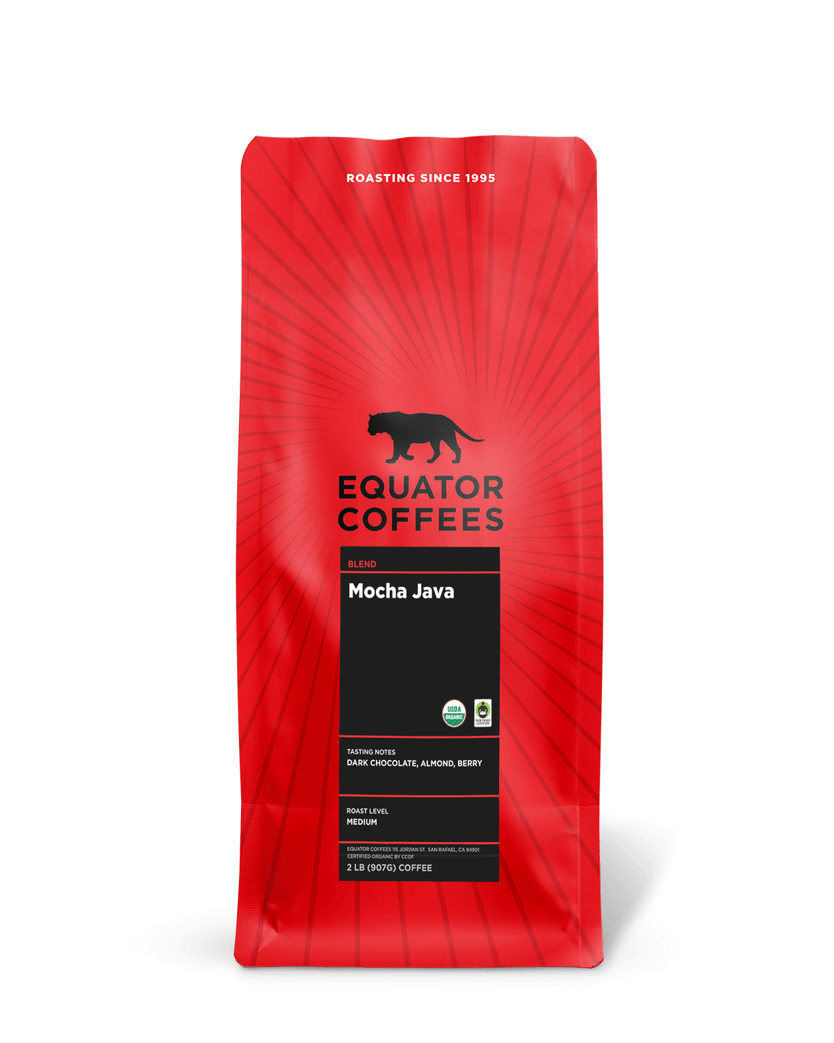 Mocha Java Blend Fair Trade Organic