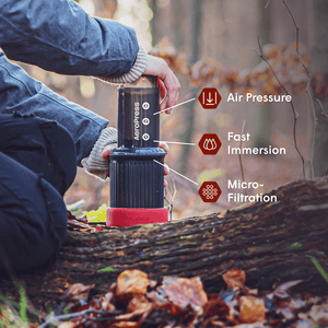 AeroPress Coffee Maker - Go brewing in the woods