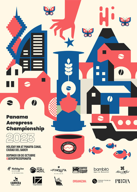Panama AeroPress Championship 2023 poster