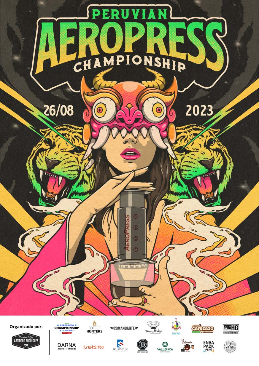Peruvian AeroPress Championship 2023 poster