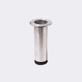 AeroPress Steel Plunger with Seal on white background #color_silver
