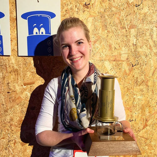 2019 World AeroPress Championship 1st place winner Wendelien van Bunnik
