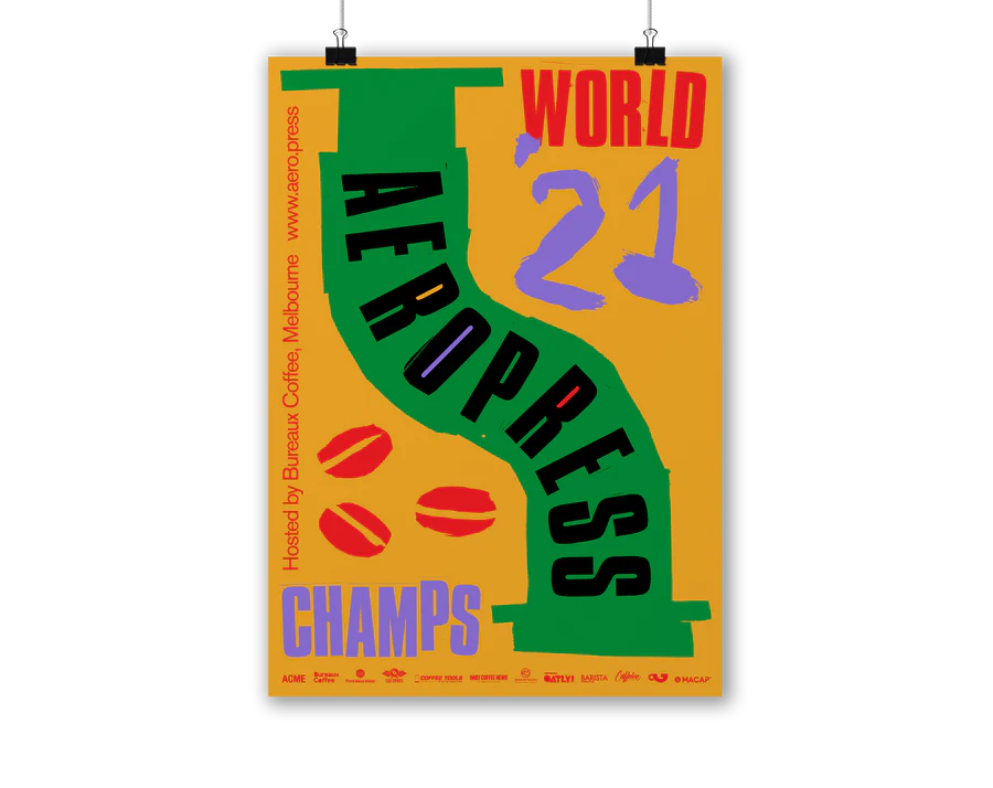 World AeroPress Championship 2021 poster