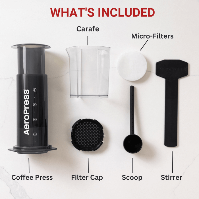 AeroPress XL Coffee Maker & XL Paper Micro-Filters Bundle