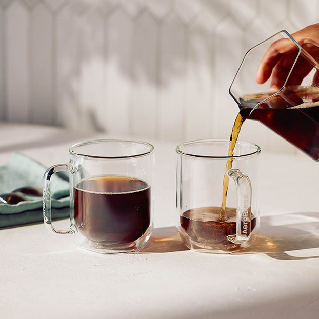Mugs and Carafe