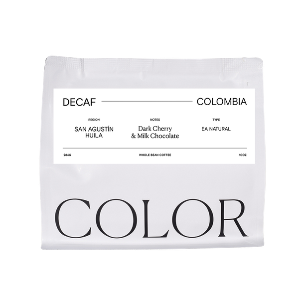 Decaf Colombia San Agustin 10 oz