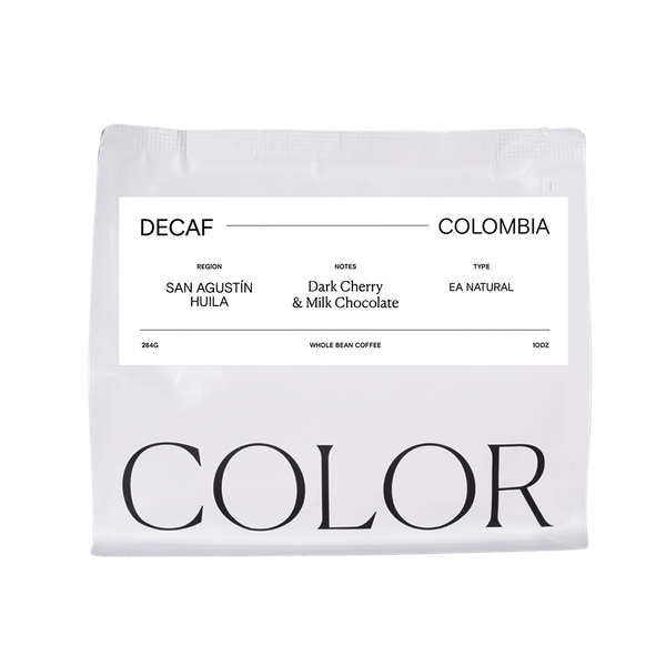 Decaf Colombia San Agustin 10 oz