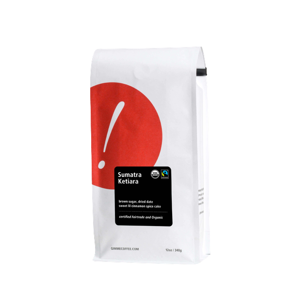 Sumatra Ketiara Fairtrade Organic 2 lb