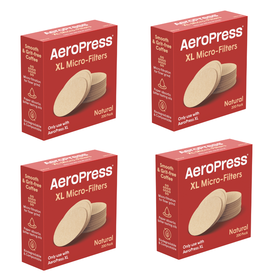AeroPress XL Natural Filters 4 pack