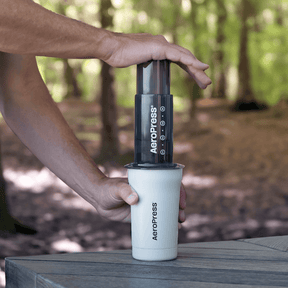 AeroPress Cream Travel Coffee Tumbler  #color_cream