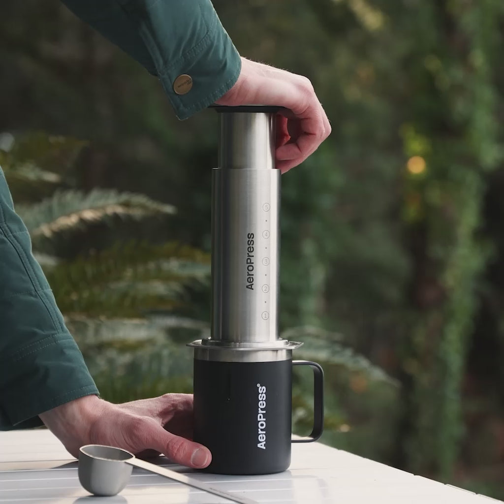 AeroPress Stainless Steel Metal Outdoor #color_silver