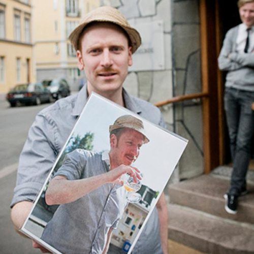 Photo of 2008 World AeroPress Champion Anders Valde