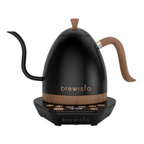 Black and brown kettle
